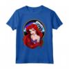 HapTiger Little Mermaid Ariel Sailor Tattoo Maglietta - Official Disney Apparel 16PRIN461 - Part of Your World Design