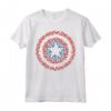 HapTiger Captain America Shield Build Up Fill Maglietta - Official Marvel Apparel - Unique Shield Design