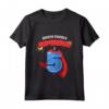 Bambino Questo Piccolo Supereroe È 5 Compleanno Bambino Di 5 Anni Maglietta - Vestito da Supereroe per Festa di Compleanno - Ideale per Ragazzi e Ragazze