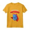 Bambino Questo Piccolo Supereroe È 5 Compleanno Bambino Di 5 Anni Maglietta - Vestito da Supereroe per Festa di Compleanno - Ideale per Ragazzi e Ragazze