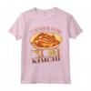 Kimchi Hangul - Maglietta Cibo Coreano con Lettere Hangeul - Ideale per Fan di K-Drama e K-Pop