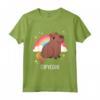 Carino Kawaii Capibara Unicorn Capibara - Maglietta con Design Capicorn - Ideale per Bambini, Ragazzi e Adulti