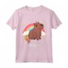 Carino Kawaii Capibara Unicorn Capibara - Maglietta con Design Capicorn - Ideale per Bambini, Ragazzi e Adulti