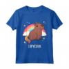 Carino Kawaii Capibara Unicorn Capibara - Maglietta con Design Capicorn - Ideale per Bambini, Ragazzi e Adulti