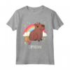 Carino Kawaii Capibara Unicorn Capibara - Maglietta con Design Capicorn - Ideale per Bambini, Ragazzi e Adulti