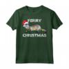 Divertente Ferret Shirt - T-shirt di Natale con Santa Ferret - Regalo Maglietta per Amanti dei Furetti