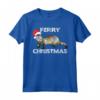 Divertente Ferret Shirt - T-shirt di Natale con Santa Ferret - Regalo Maglietta per Amanti dei Furetti