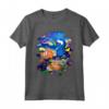 HapTiger Pixar Finding Dory Nemo Rainbow Reef Maglietta - Official Apparel for Fans - Just Keep Swimming