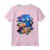 HapTiger Pixar Finding Dory Nemo Rainbow Reef Maglietta - Official Apparel for Fans - Just Keep Swimming