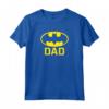 HapTiger Bat Dad - Maglietta Festa del Papà - Il Supereroe della Famiglia - Regalo Originale per Papà
