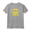 HapTiger Bat Dad - Maglietta Festa del Papà - Il Supereroe della Famiglia - Regalo Originale per Papà
