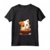 Kawaii Cute Anime Cat Otaku Gatto Anime giapponese Ramen Maglietta con Collo a V - Regalo per amanti degli anime e dei gatti - Ideale per Natale o Compleanno