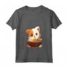 Kawaii Cute Anime Cat Otaku Gatto Anime giapponese Ramen Maglietta con Collo a V - Regalo per amanti degli anime e dei gatti - Ideale per Natale o Compleanno