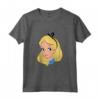 HapTiger Alice In Wonderland Alice Big Face Canotta - Officially Licensed Apparel for Fans - Unique Design
