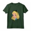 HapTiger Alice In Wonderland Alice Big Face Canotta - Officially Licensed Apparel for Fans - Unique Design
