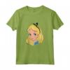 HapTiger Alice In Wonderland Alice Big Face Canotta - Officially Licensed Apparel for Fans - Unique Design