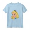 HapTiger Alice In Wonderland Alice Big Face Canotta - Officially Licensed Apparel for Fans - Unique Design