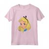 HapTiger Alice In Wonderland Alice Big Face Canotta - Officially Licensed Apparel for Fans - Unique Design