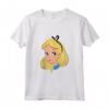 HapTiger Alice In Wonderland Alice Big Face Canotta - Officially Licensed Apparel for Fans - Unique Design