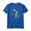 Scheletro Compleanno Divertente Felice Halloween Bday Ragazzi Bambini Maglietta - Costume Facile per Halloween - Idea Costume Ultimo Minuto