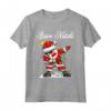 Buon Natale Bambino Uomo Santa Dab Dabbing Famiglia Natale Maglietta - Regalo di Natale Divertente per la Famiglia e i Bambini - Acquista Online Abbigliamento Natalizio