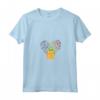 Star Wars The Mandalorian The Child Rainbow Hearts Maglietta con Collo a V - Official Merchandise for Women, Men, Boys, Girls
