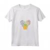 Star Wars The Mandalorian The Child Rainbow Hearts Maglietta con Collo a V - Official Merchandise for Women, Men, Boys, Girls