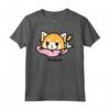 Maglietta Aggretsuko con Licenza Ufficiale HapTiger - Ideale per Appassionati di Anime