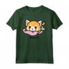 Maglietta Aggretsuko con Licenza Ufficiale HapTiger - Ideale per Appassionati di Anime