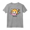 Maglietta Aggretsuko con Licenza Ufficiale HapTiger - Ideale per Appassionati di Anime