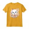 Carino Kawaii Anime Cat Boba Tea Bubble Tea - Maglietta Gatto Otaku Giapponese per Amanti dell'Anime e del Tè Boba