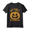 Halloween Baby Shower Neonato - My First Halloween Maglietta per Neonati - Adorabile e Leggera
