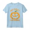 Halloween Baby Shower Neonato - My First Halloween Maglietta per Neonati - Adorabile e Leggera