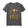 Bambino Monster Truck - Big Yellow Truck Maglietta per Ragazzi - Ideale per Compleanno o Natale