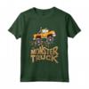 Bambino Monster Truck - Big Yellow Truck Maglietta per Ragazzi - Ideale per Compleanno o Natale