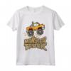 Bambino Monster Truck - Big Yellow Truck Maglietta per Ragazzi - Ideale per Compleanno o Natale