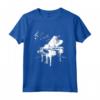 Pianista Idea Regalo Note Musicali Pianoforte Maglietta - Regalo Perfetto per Musicisti - Ideale per Natale o Compleanno