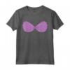 Sirena Viola Seashell Reggiseno Cartoon - Maglietta per Ragazzi e Ragazze - Regalo Compleanno e Natale