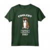 Coolest Deutscher Boxer Dad Cane Maglietta - Regalo Ideale per Proprietari di Deutscher Boxer - Design Esclusivo per Amanti dei Cani