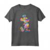HapTiger Mickey Mouse Pride Pose Rainbow Icon Fill Doodles T-shirt - Official Disney Pride Apparel for Men, Women, and Kids