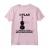 Gioco Violino Violoncello - Qual è il tuo superpotere? Maglietta per Violinisti e Violoncellisti - Regalo Ideale per Natale o Compleanno