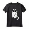 Gatto Divertente con Occhiali da Sole Musicista Clarinetto Maglietta - Ideale per Suonatori di Clarinetto e Amanti dei Gatti - Regalo Unico per Appassionati di Musica