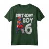 MX 6° Compleanno Bambini - Maglietta Motocross 6 Anni Dirt Bike Racing - Ideale per Feste a Tema e Regali Unici