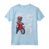 MX 6° Compleanno Bambini - Maglietta Motocross 6 Anni Dirt Bike Racing - Ideale per Feste a Tema e Regali Unici