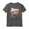 HapTiger X-Men Classic Vintage Team Nineties Maglietta - Officially Licensed Apparel for X-Men Fans - Buy Retro Collectible Tee
