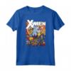 HapTiger X-Men Classic Vintage Team Nineties Maglietta - Officially Licensed Apparel for X-Men Fans - Buy Retro Collectible Tee