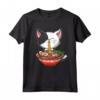 Kawaii Ramen Neko - Maglietta Anime Giapponese per Uomini, Donne e Bambini - Perfetta per Amanti dei Gatti e Neko