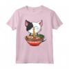 Kawaii Ramen Neko - Maglietta Anime Giapponese per Uomini, Donne e Bambini - Perfetta per Amanti dei Gatti e Neko