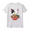Kawaii Ramen Neko - Maglietta Anime Giapponese per Uomini, Donne e Bambini - Perfetta per Amanti dei Gatti e Neko