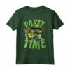 Carrozza da Festa Retrò HapTiger Gang Maglietta - Tartarughe Ninja TMNT Licenza Ufficiale - Ideale per Fan e Collezionisti